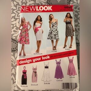 NWT Newlook Dress Pattern Collection